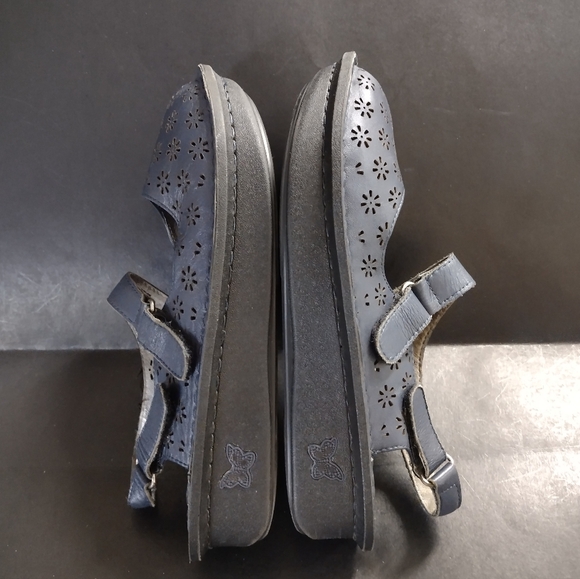 - ALEGRIA - WOMEN'S LEATHER SANDALS SIZE : 9 ( 39 ) - Picture 4 of 8